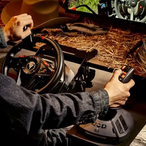 Joystick pour simulateur - THRUSMASTER - Joystick SimTask FarmStick - Noir - Farming et équipements lourds - vue 6