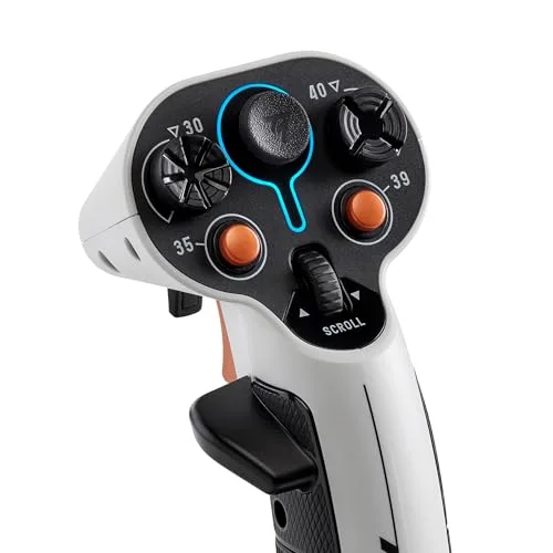 Joystick spatial - THRUSTMASTER - Sol-R 2 HOSAS Space Sim Duo - Ambidextre - 88 boutons - Technologie H.E.A.R.T. 16 bits - vue 3