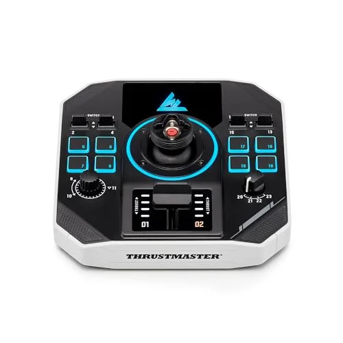 Joystick spatial - THRUSTMASTER - Sol-R 2 HOSAS Space Sim Duo - Ambidextre - 88 boutons - Technologie H.E.A.R.T. 16 bits - vue 4