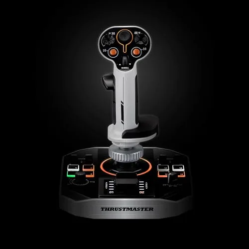 Joystick spatial - THRUSTMASTER - Sol-R 2 HOSAS Space Sim Duo - Ambidextre - 88 boutons - Technologie H.E.A.R.T. 16 bits - vue 6