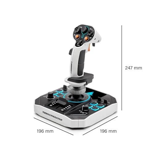 Joystick spatial - THRUSTMASTER - Sol-R 2 HOSAS Space Sim Duo - Ambidextre - 88 boutons - Technologie H.E.A.R.T. 16 bits - vue 7