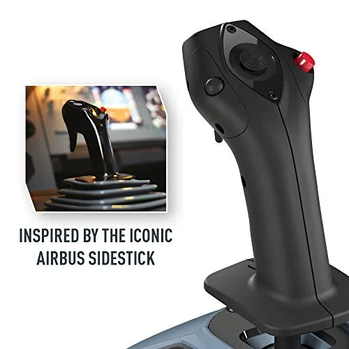 Joystick THRUSTMASTER TCA Sidestick Airbus Edition - Réplique ergonomique du mini-manche Airbus - vue 2