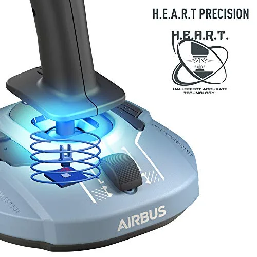 Joystick THRUSTMASTER TCA Sidestick Airbus Edition - Réplique ergonomique du mini-manche Airbus - vue 7