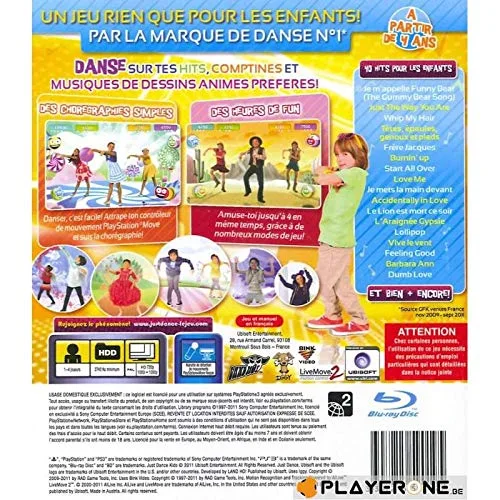 Just Dance Kids 2 Jeu PS3 MOVE - vue 2