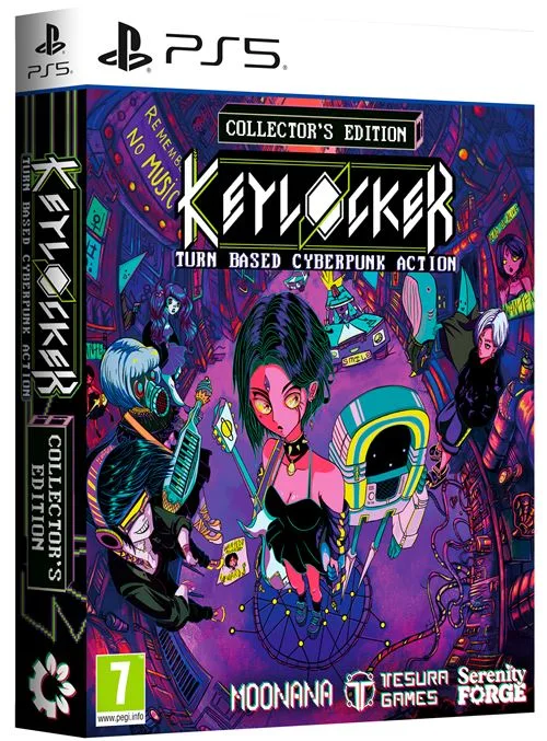 Tesura Games Keylocker Turn Based Cyberpunk Action PS5