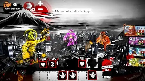 King of Tokyo - Richard Garfield PS5 - vue 6