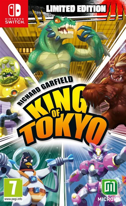 Microids King of Tokyo - Richard Garfield Switch