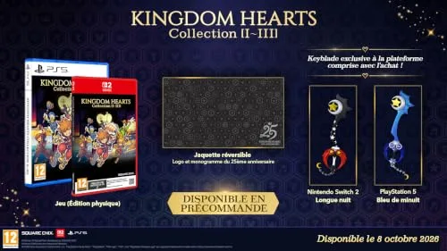Kingdom Hearts Collection I–III Switch 2 - vue 2