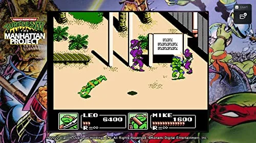 Teenage Mutant Ninja Turtles: The Cowabunga Collection PS4 - vue 6