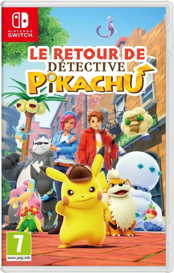Le retour de Détective Pikachu Switch