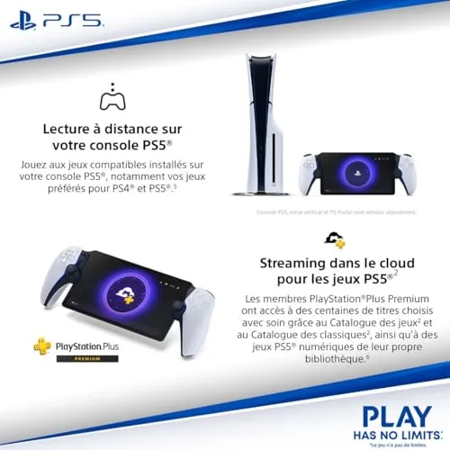 Lecteur à distance PlayStation Portal - Midnight Black - vue 5