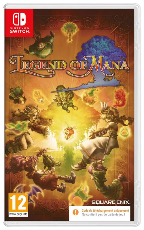 Square Enix Legend of Mana Code - Switch