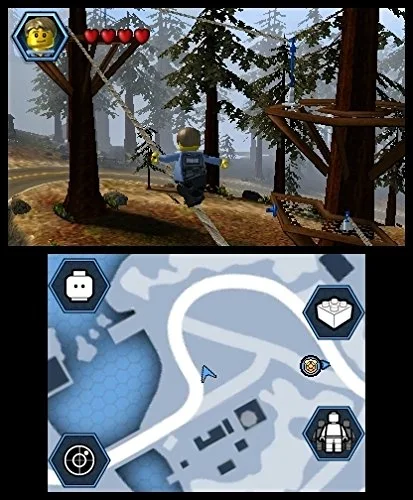 LEGO City Undercover : The Chase Begins Jeu 3DS - vue 6