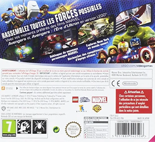LEGO Marvel's Avengers 3DS - vue 2