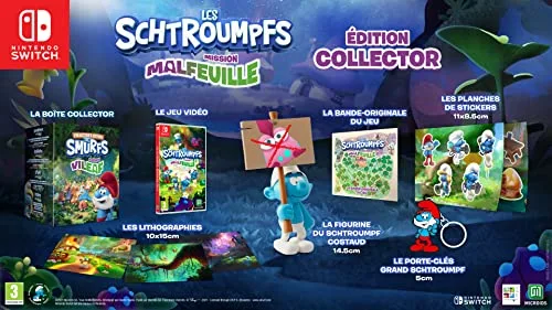 Les Schtroumpfs : Mission Malfeuille Edition Collector Switch - vue 3