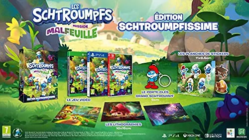 Les Schtroumpfs : Mission Malfeuille Schtroumpfissime Switch - vue 2