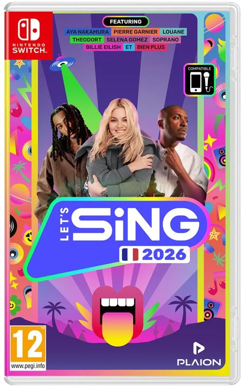 Voxler Let's Sing 2026 Switch