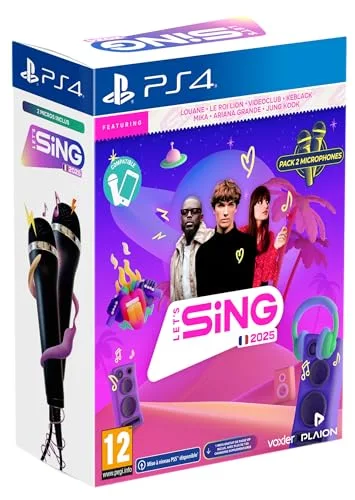 Let's Sing 2025 2 Micros PS4 - vue 2