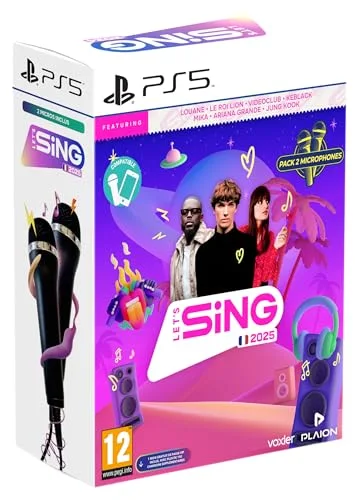 Let's Sing 2025 + 2 Micros PS5 - vue 2