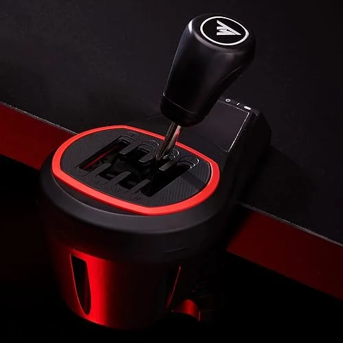 Levier de vitesses - THRUSTMASTER TH8S Noir et Rouge - vue 7