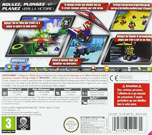 Mario Kart 7 3D Jeu 3DS - vue 2