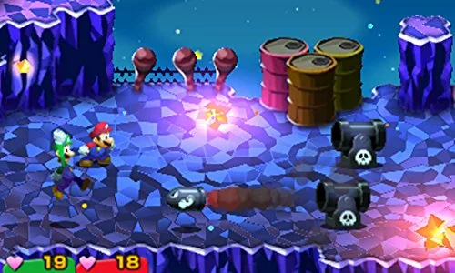 Mario & Luigi : Superstar Saga + Les sbires de Bowser Jeu 3DS - vue 3