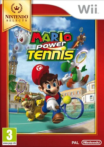 Mario Power Tennis Nintendo Selects Wii