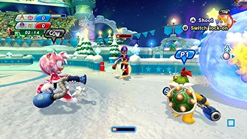 Mario & Sonic aux Jeux Olympiques 2014 Jeu Wii U - vue 5