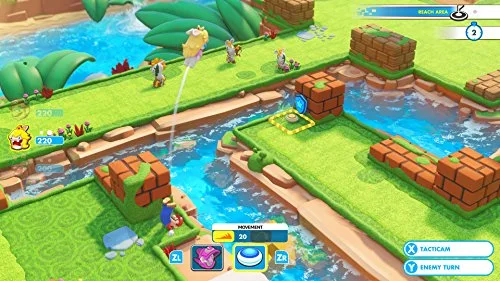 Mario + The Lapins Crétins Kingdom Battle Jeu Switch - vue 5