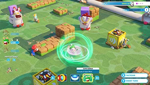 Mario + The Lapins Crétins Kingdom Battle Jeu Switch - vue 6