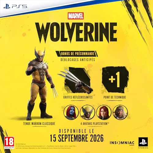 Marvel's Wolverine PS5 - vue 8