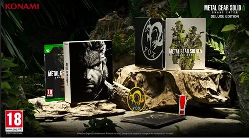 Konami Metal Gear Solid Delta Snake Eater Xbox