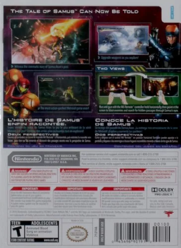 Metroid: Other M Wii [import anglais] - vue 2