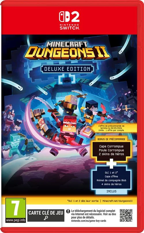 Nintendo Minecraft Dungeons 2 Deluxe Edition Switch 2