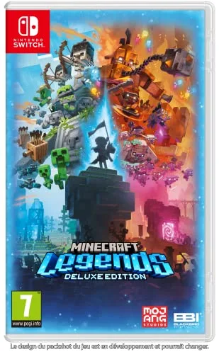Minecraft Legends Édition Deluxe Switch