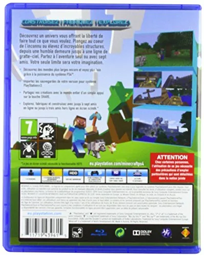Minecraft: PlayStation®4 Edition Jeu PS4 - vue 2