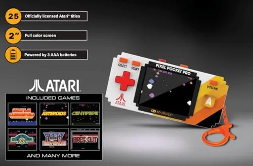 My Arcade Pixel Pocket Pro Atari - vue 5