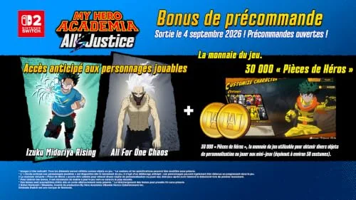 My Hero Academia All's Justice Switch 2 - vue 2
