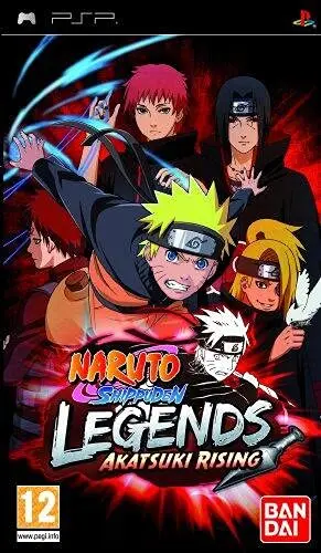 Naruto Shippuden: Legends Akatsuki Rising PSP