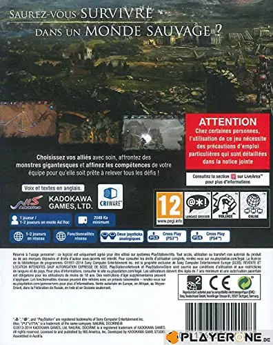Natural Doctrine Jeu PS Vita - vue 2