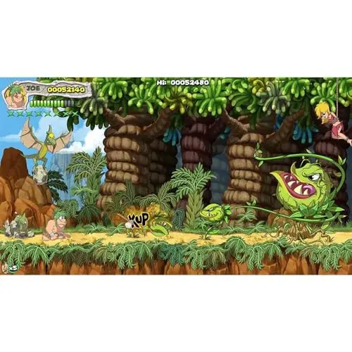 New Joe & Mac: Caveman Ninja T-Rex Edition PS4 - vue 7