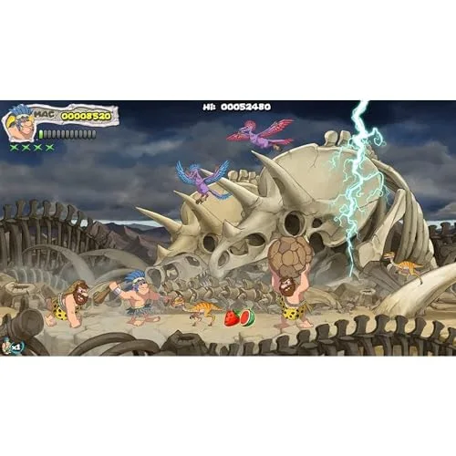 New Joe & Mac: Caveman Ninja T-Rex Edition PS4 - vue 8