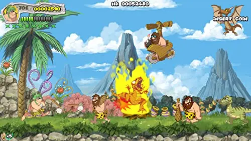 New Joe & Mac: Caveman Ninja T-Rex Edition PS5 - vue 3