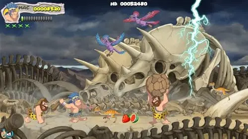 New Joe & Mac: Caveman Ninja T-Rex Edition Switch - vue 2