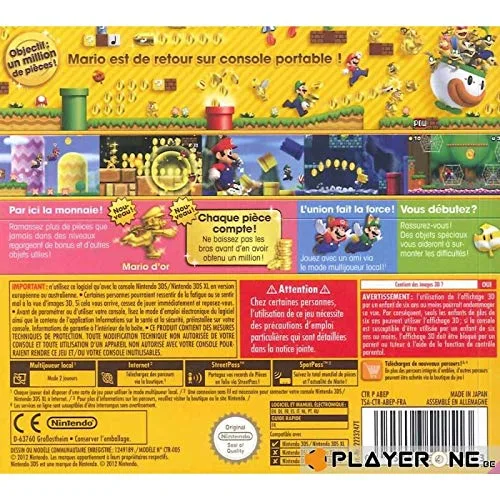 New Super Mario Bros 2 Jeu 3DS - vue 2