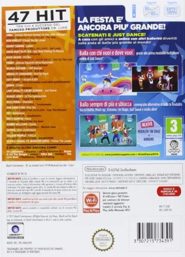 Nintendo Wii Just Dance 2014 - vue 2