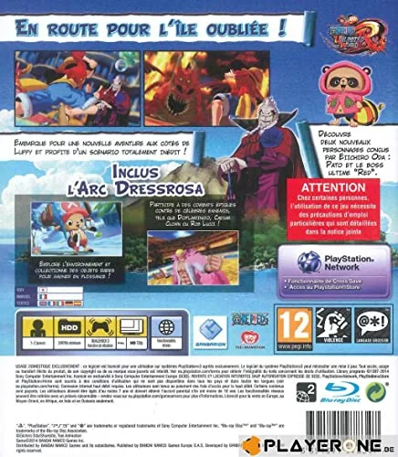 One Piece Unlimited World Red Jeu PS3 - vue 2
