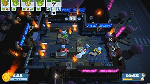 Overcooked! + Overcooked! 2 Switch - vue 2