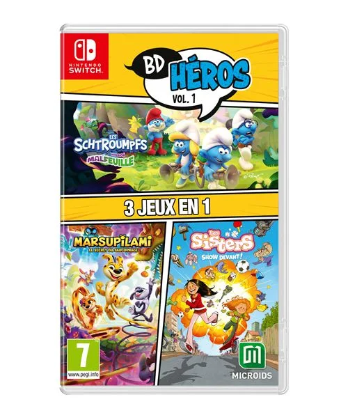 Microids Pack BD Heros Vol.1 Switch