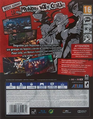 Persona 5 Steelbook Edition PS4 - vue 2